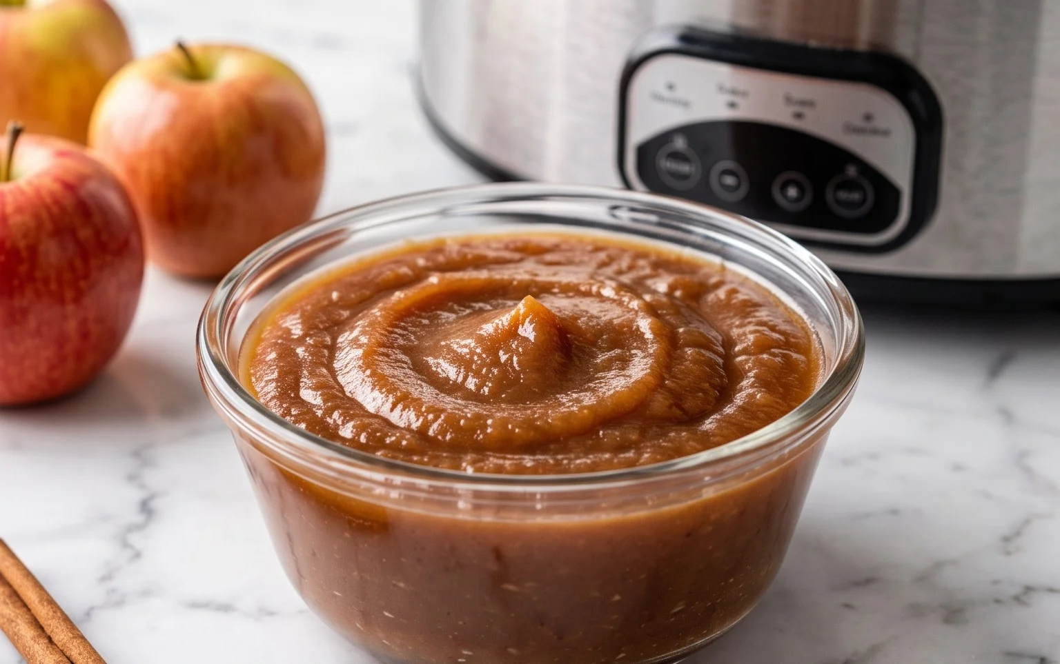 Apfelmus im Slow Cooker ohne Schälen – Einfach & lecker